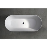 Olivia Freestanding Bathtub - 8mm Ultra Slim Rims 1500x700x600mm