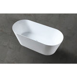 Olivia Freestanding Bathtub - 8mm Ultra Slim Rims 1500x700x600mm