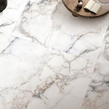 Ori Carrara White Carving Matt 600x600