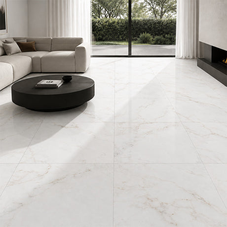 Ori Carrara White Carving Matt 600x600