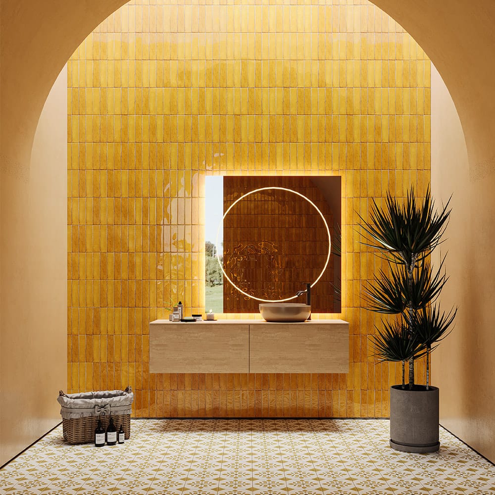 OTWAY MUSTARD 60X240 GLOSS