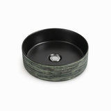 Above Counter Basin Round Silky Green 346x346x114mm