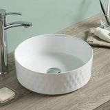 Above Counter Basin Round Gloss White 360x360x120mm