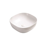 Above Counter Basin Square Matte White 370x370x120mm