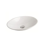 Above Counter Basin Boat Gloss White 510x350x95mm
