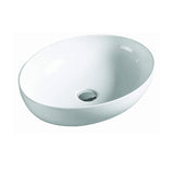 Above Counter Basin Boat Gloss White 520x395x130mm