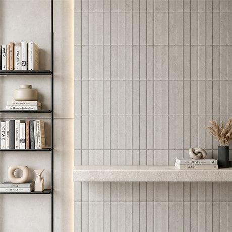 Palermo Chalk 6x25 Subway Matt Tumbled Edge