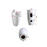 Free standing Basin With Overflow Gloss White 500x500x840mm