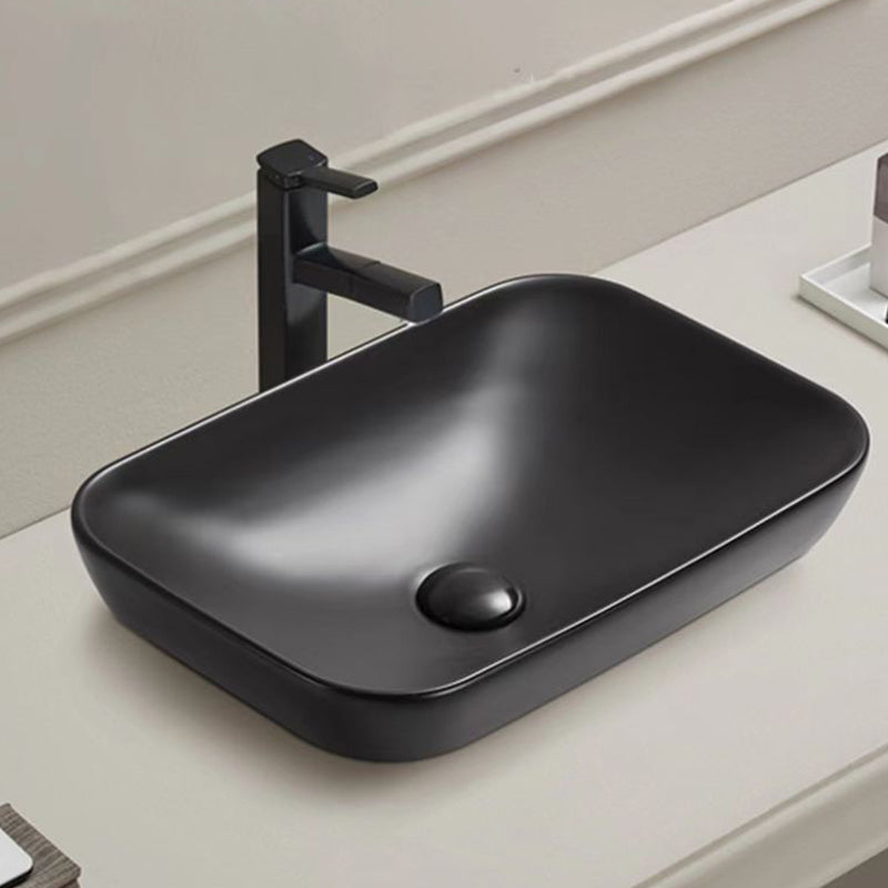 Insert Basin Matte Black 515x340x155mm