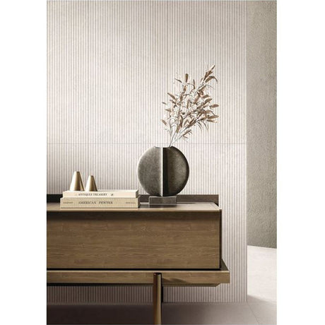 Portofino Gypsum 3D Flute 60x120 SurfaceTec