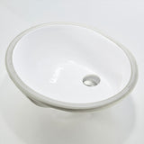 Under Counter Basin With Overflow Gloss White 495x395x200mm