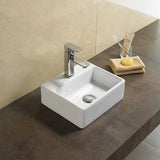 Above Counter/Wall Hung Basin Gloss White 330x290x120mm