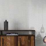 PENNY ROUND MOSAIC 19MM WHITE MATT 315x310