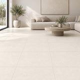 Portland Vein Cut White Matt 600x600