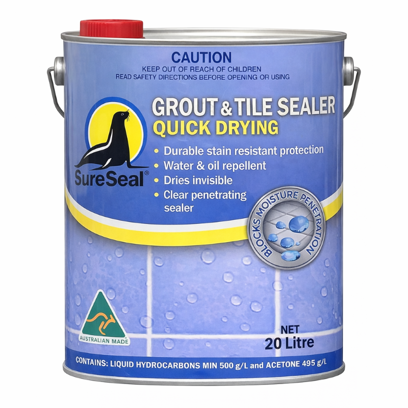 Grout, Tile & Stone Sealer Quick Drying 20 Litre
