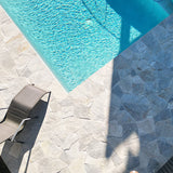 Quartz Stormy Grey Natural Split Crazy Paving x 20-30mm