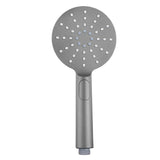 Round 3 Functions ABS Handheld Shower Brushed Nickel