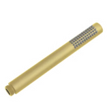 Round Single Function Handheld Shower Brushed Brass (Brass)