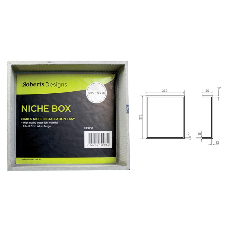 Niche Box – 332x372x90mm