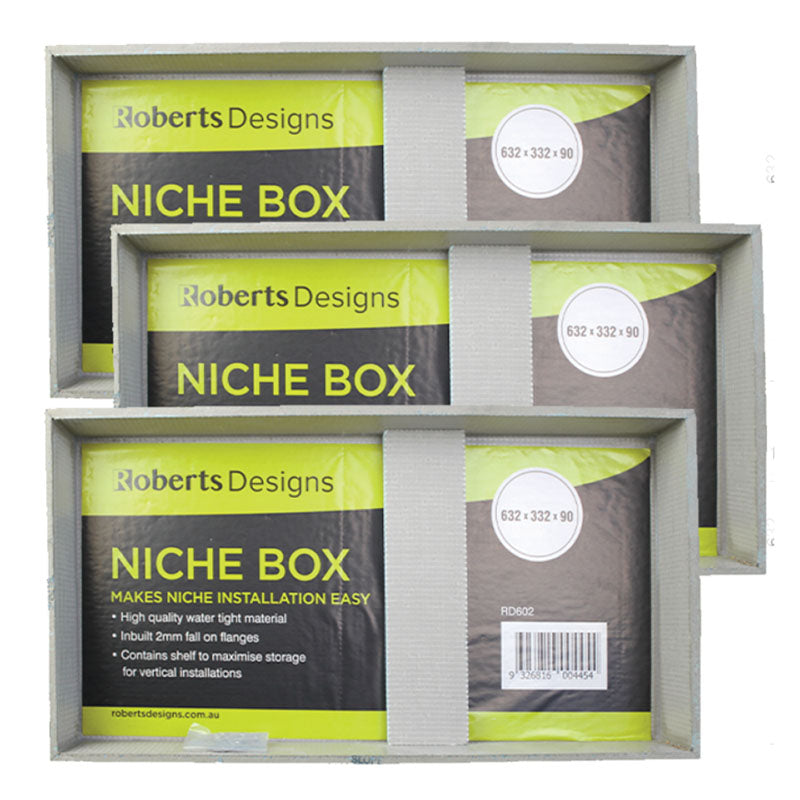 Niche Box – 3 Pack 632x372x90mm