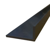 Aluminium Angle - Waterstop Trim Matte Black 20 x 25 x 1.6mm x 3m