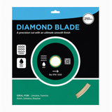 Green Continuous Rim Diamond Blade 250mm