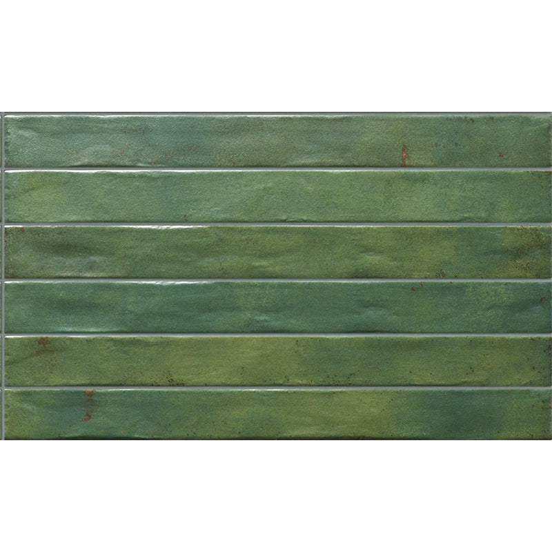 GRAFFITI SUBWAY GREEN SATIN 48X450MM