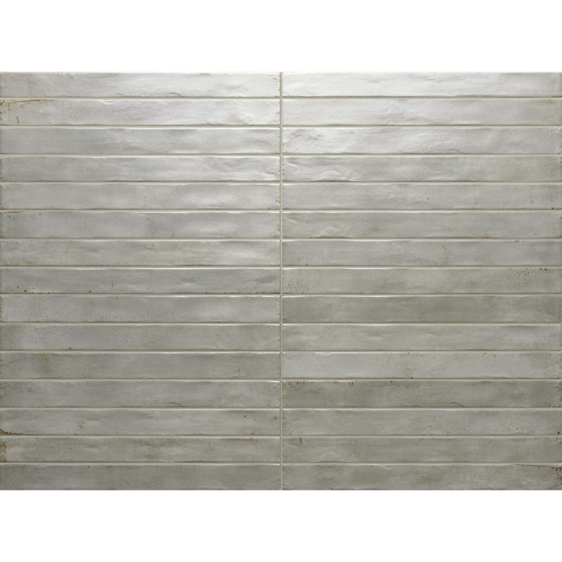 GRAFFITI SUBWAY LIGHT GREY SATIN 48X450MM