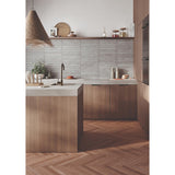 GRAFFITI SUBWAY LIGHT GREY SATIN 48X450MM