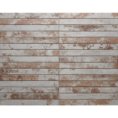 HARLEM RED WHITE BRICK SUBWAY 48X450MM