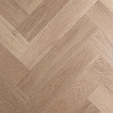 De Marque European Oak Engineered Flooring Herringbone Riesling 600x120x15/4mm