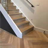 De Marque European Oak Engineered Flooring Herringbone Riesling 600x120x15/4mm