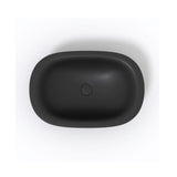 Solid Surface Basin Series Rosana Under Counter Matt Black 625x415x150mm