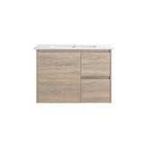 Oakdoo(Hung) Series Wall Hung Right Hand Drawer Prime Oak Overall 730x455x520mm CABINET ONLY