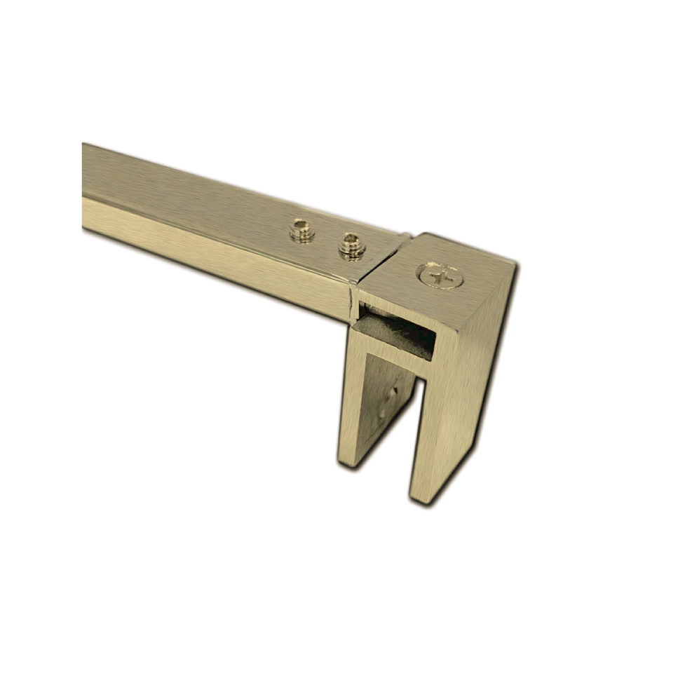 SQUARE SUPPORT ARM ADJUSTABLE RANGE 650-1200mm Brush Gold