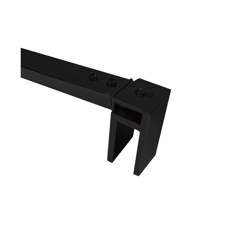 SQUARE SUPPORT ARM ADJUSTABLE RANGE 650-1200mm BLACK