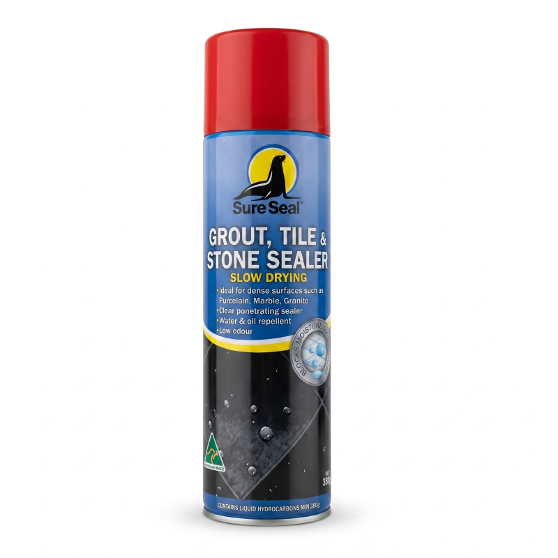 Grout, Tile & Stone Sealer Slow Drying Aerosol 300gm
