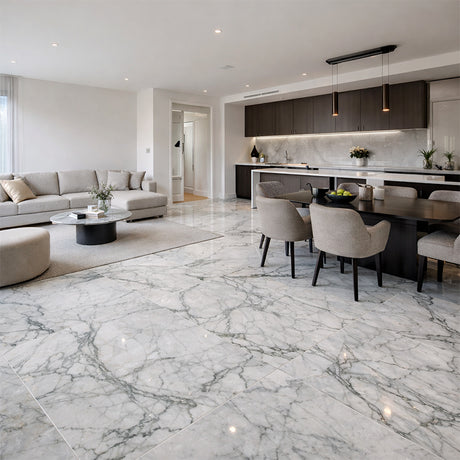 SENSI SIGNORIA LILAC GREY NAT 120X120