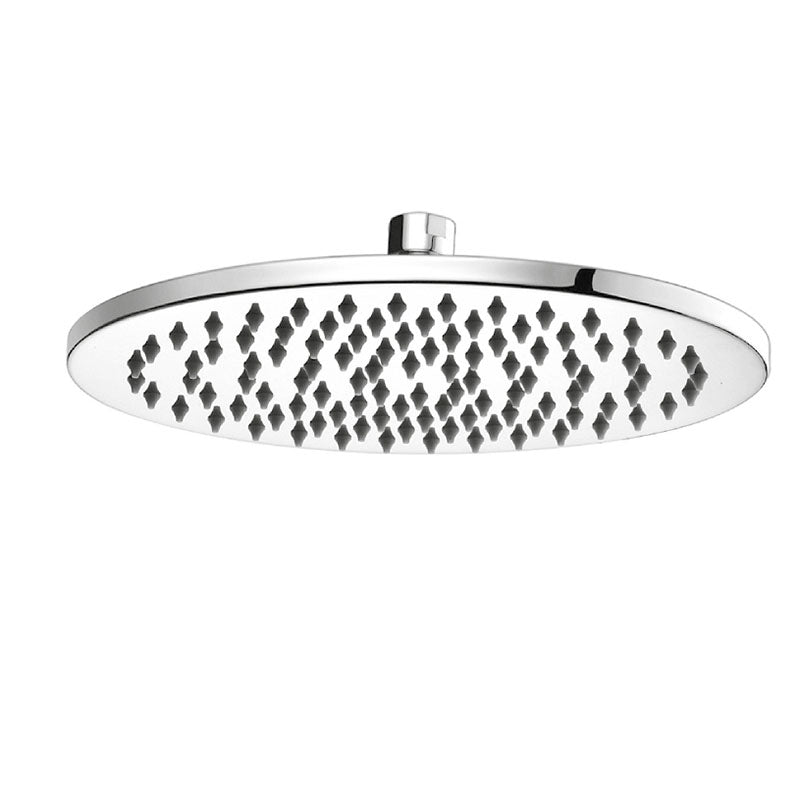 DOCCIA Round Shower Head in Brushed Nickel 200mm