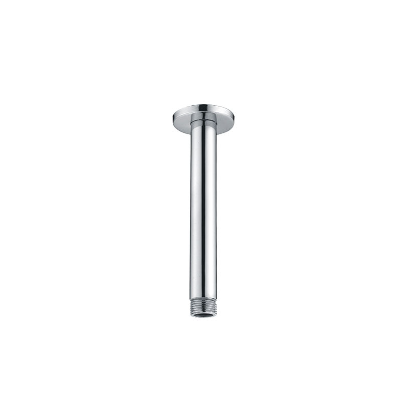 DOCCIA Round Ceiling Dropper in Chrome 300mm