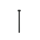 DOCCIA Round Ceiling Dropper in Matte Black 600mm