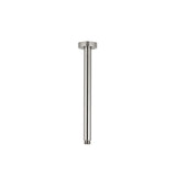 DOCCIA Round Ceiling Dropper in Brushed Nickel 600mm