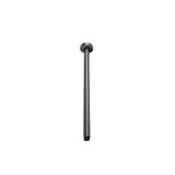 DOCCIA Round Ceiling Dropper in Gun Metal 600mm