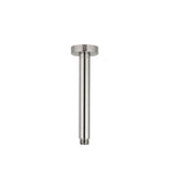 DOCCIA Round Ceiling Dropper in Brushed Nickel 400mm