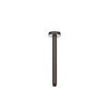 DOCCIA Round Ceiling Dropper in Gun Metal 400mm