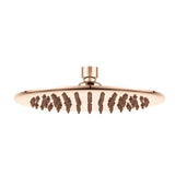 DOCCIA Round Shower Head in Champagne Copper 250mm