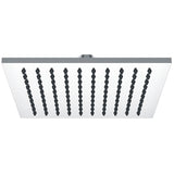 DOCCIA Square Shower Head in Chrome 200mm
