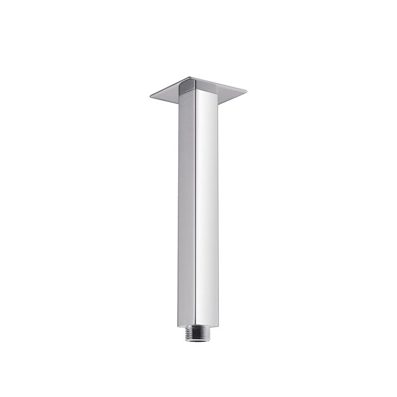 DOCCIA Square Ceiling Dropper in Chrome 300mm