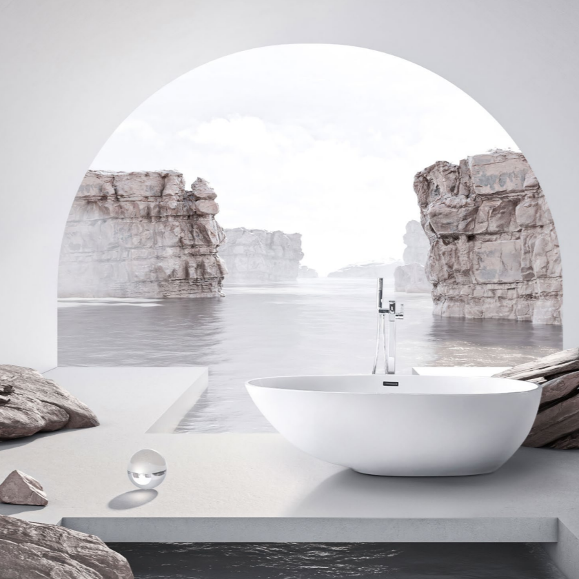 DELIGHT FREESTANDING BATH 1780*980*510mm