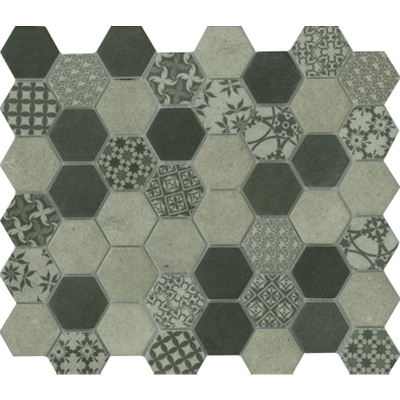 SIGNATURE HEXAGON CONCRETE SATIN 45X52